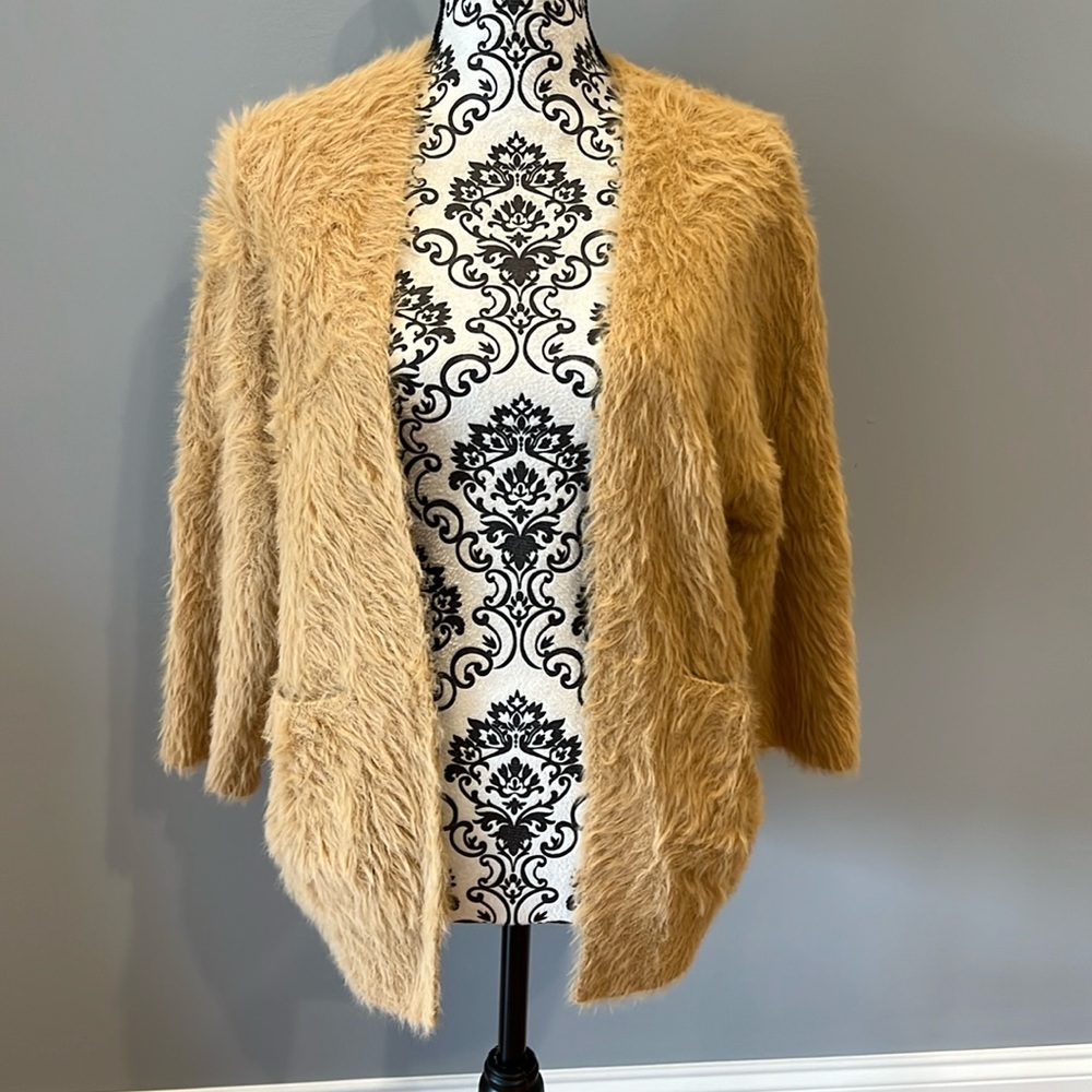 Boutique tan sweater